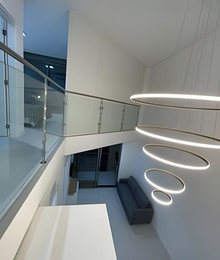 Lindo duplex, 2 suítes no melhor de Jurerê Int.408