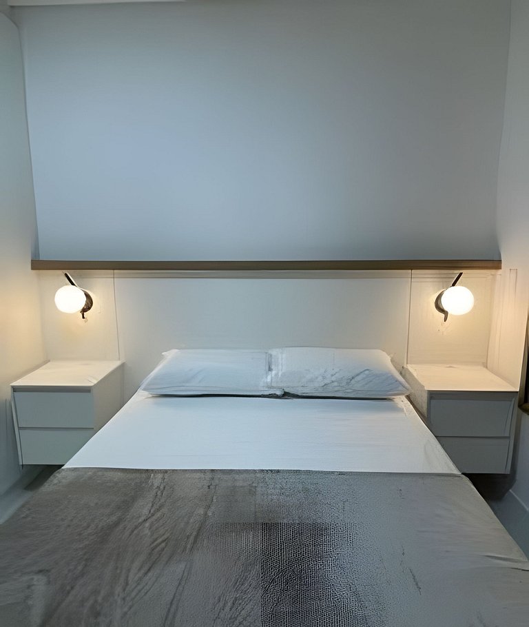 Lindo duplex, 2 suítes no melhor de Jurerê Int.408