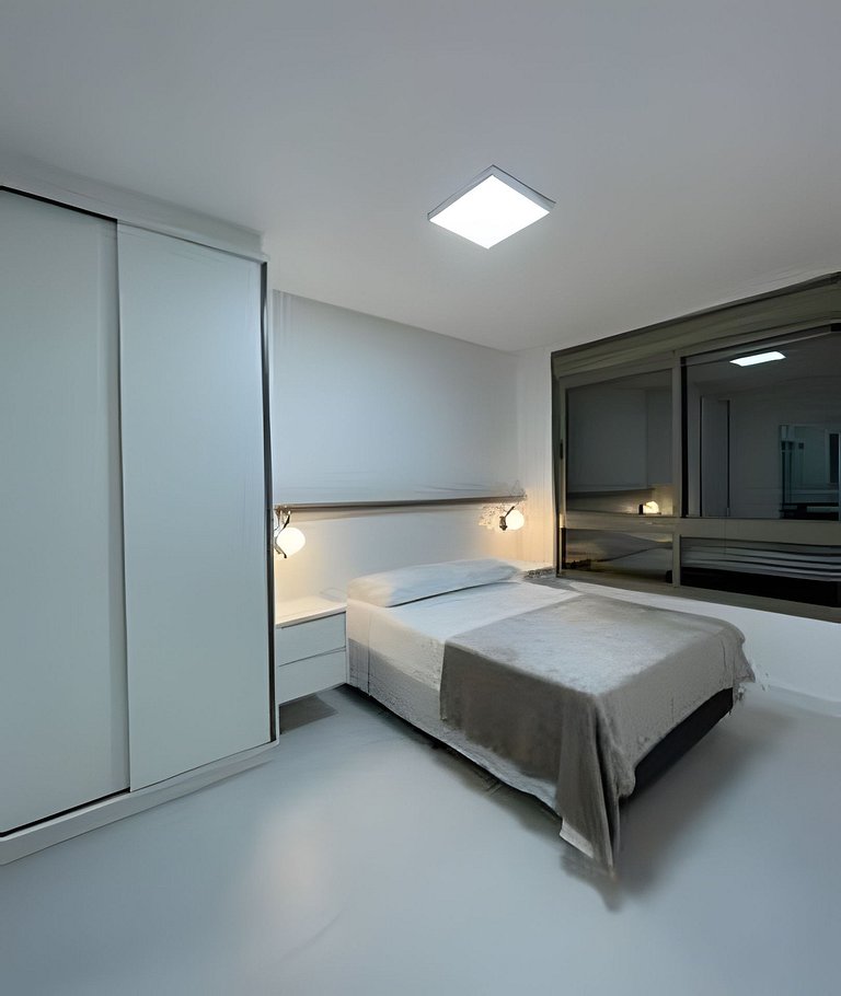 Lindo duplex, 2 suítes no melhor de Jurerê Int.408